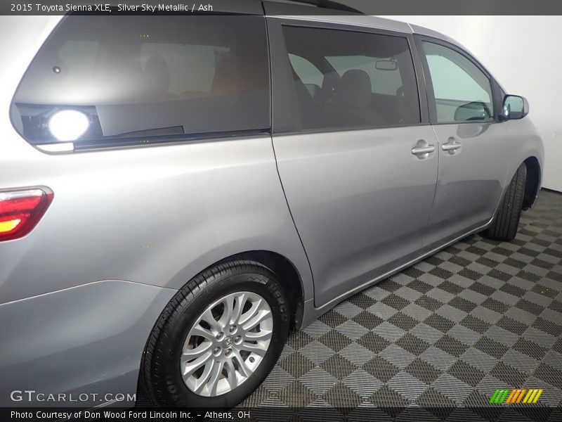 Silver Sky Metallic / Ash 2015 Toyota Sienna XLE