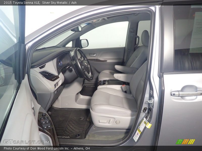 Silver Sky Metallic / Ash 2015 Toyota Sienna XLE