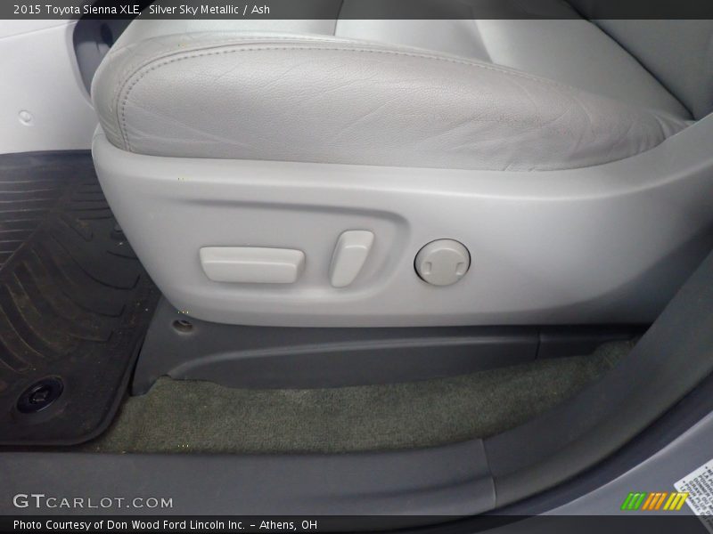 Silver Sky Metallic / Ash 2015 Toyota Sienna XLE