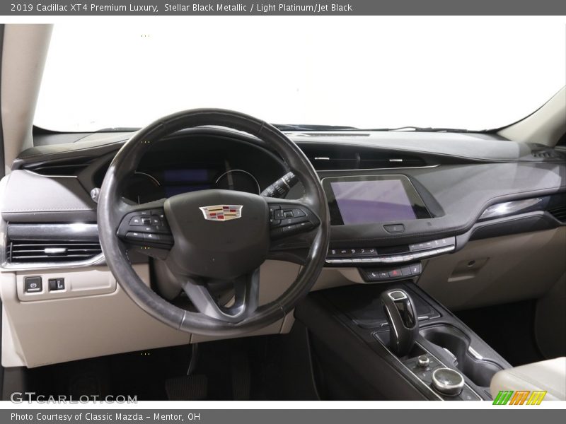 Stellar Black Metallic / Light Platinum/Jet Black 2019 Cadillac XT4 Premium Luxury