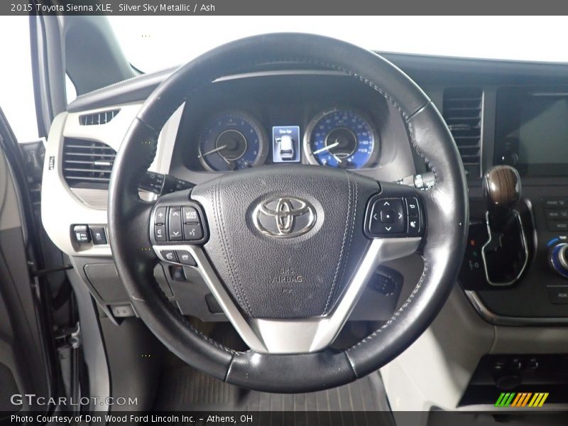 Silver Sky Metallic / Ash 2015 Toyota Sienna XLE