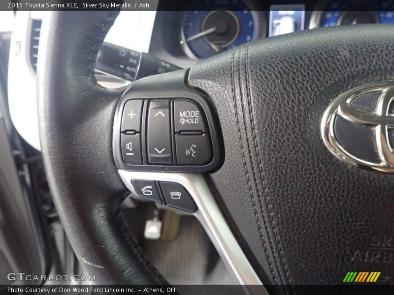 Silver Sky Metallic / Ash 2015 Toyota Sienna XLE