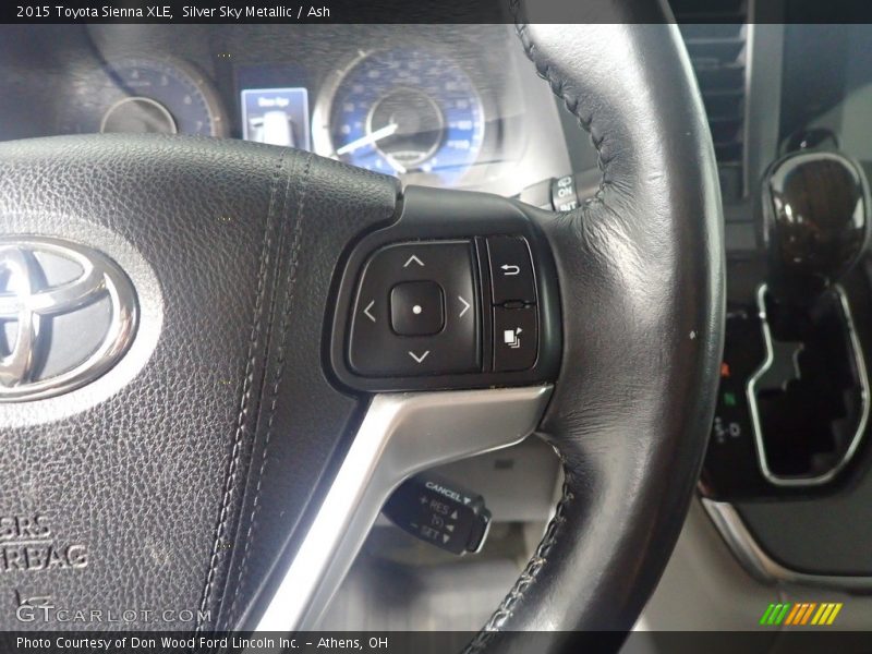 Silver Sky Metallic / Ash 2015 Toyota Sienna XLE