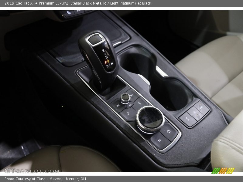 Stellar Black Metallic / Light Platinum/Jet Black 2019 Cadillac XT4 Premium Luxury