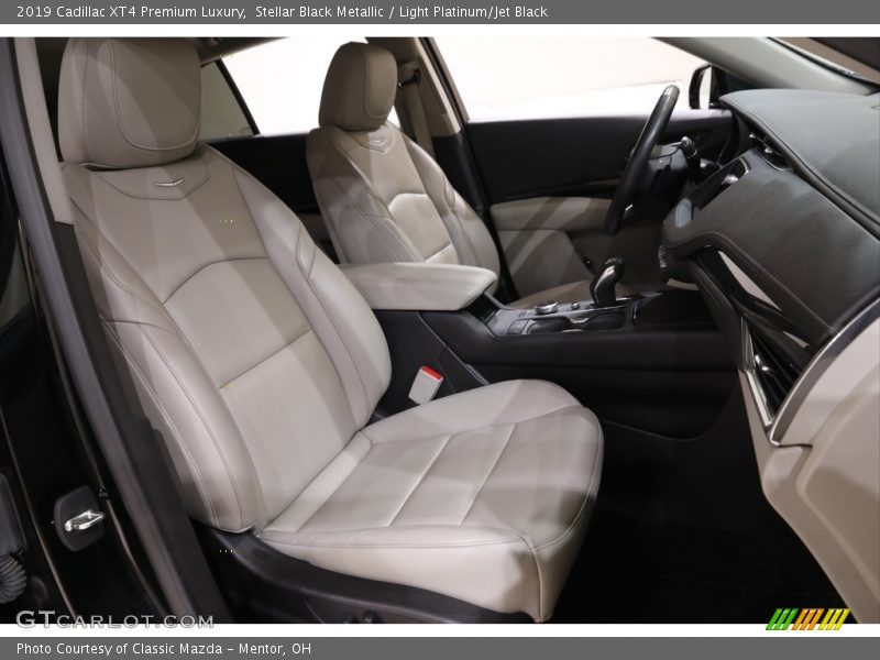 Stellar Black Metallic / Light Platinum/Jet Black 2019 Cadillac XT4 Premium Luxury