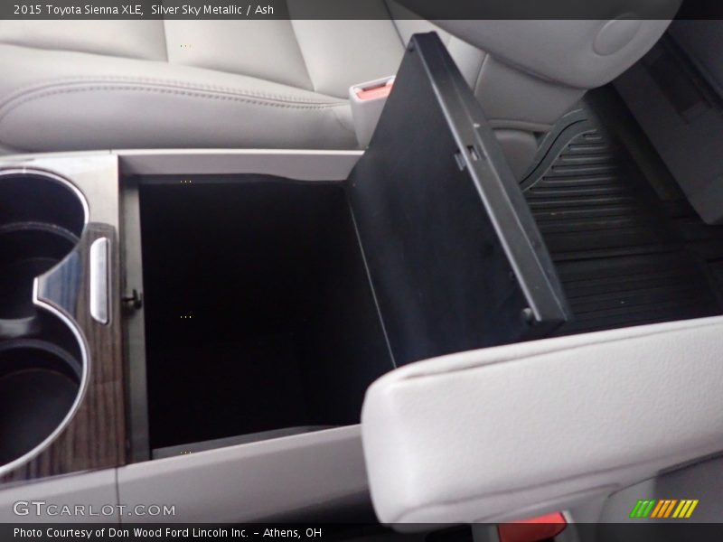 Silver Sky Metallic / Ash 2015 Toyota Sienna XLE