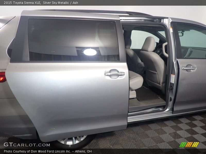 Silver Sky Metallic / Ash 2015 Toyota Sienna XLE