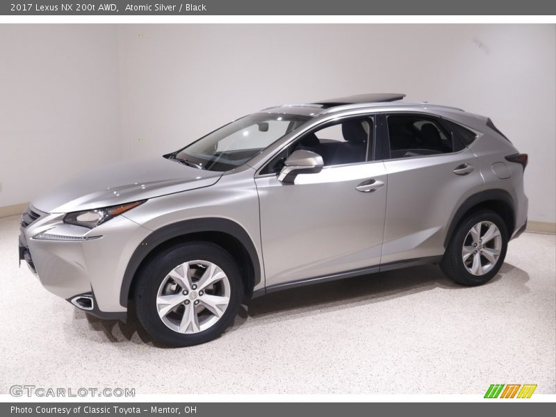 Atomic Silver / Black 2017 Lexus NX 200t AWD