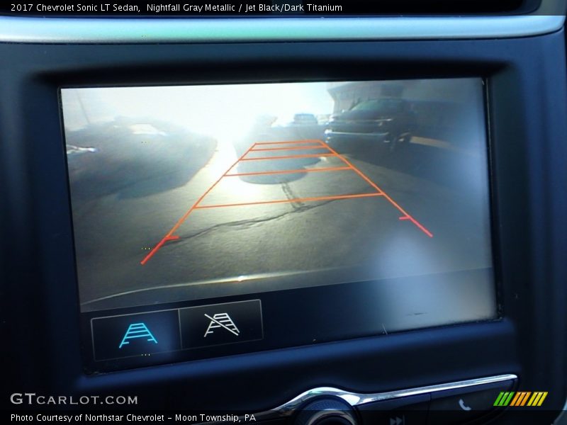 Nightfall Gray Metallic / Jet Black/Dark Titanium 2017 Chevrolet Sonic LT Sedan