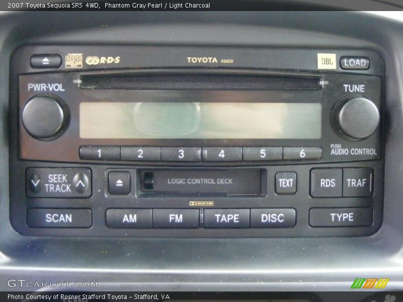 Phantom Gray Pearl / Light Charcoal 2007 Toyota Sequoia SR5 4WD