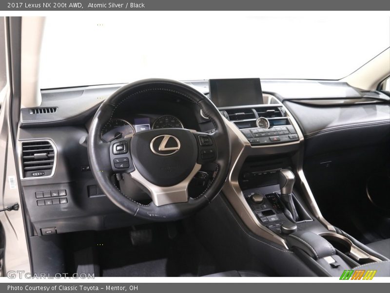 Atomic Silver / Black 2017 Lexus NX 200t AWD