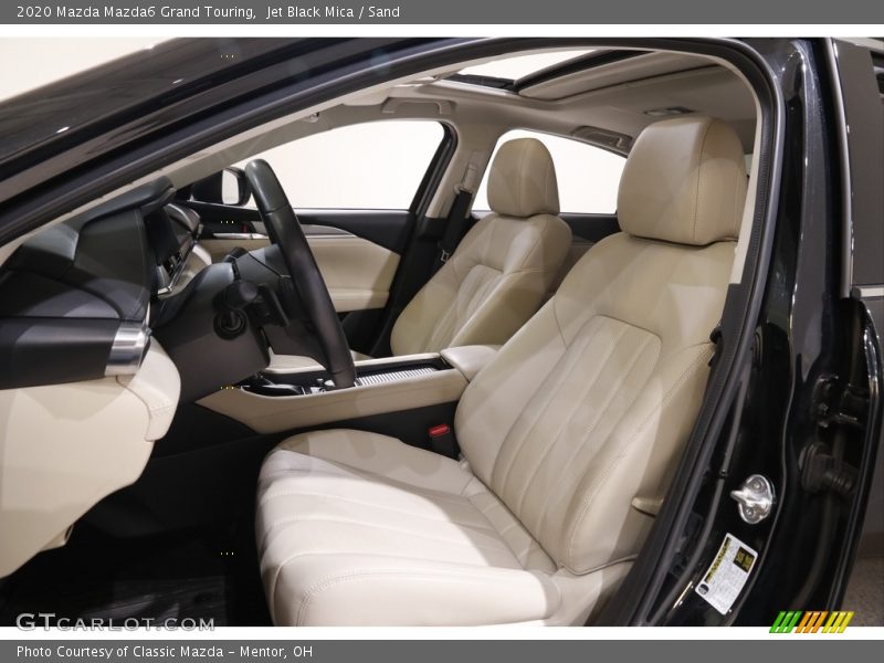 Jet Black Mica / Sand 2020 Mazda Mazda6 Grand Touring