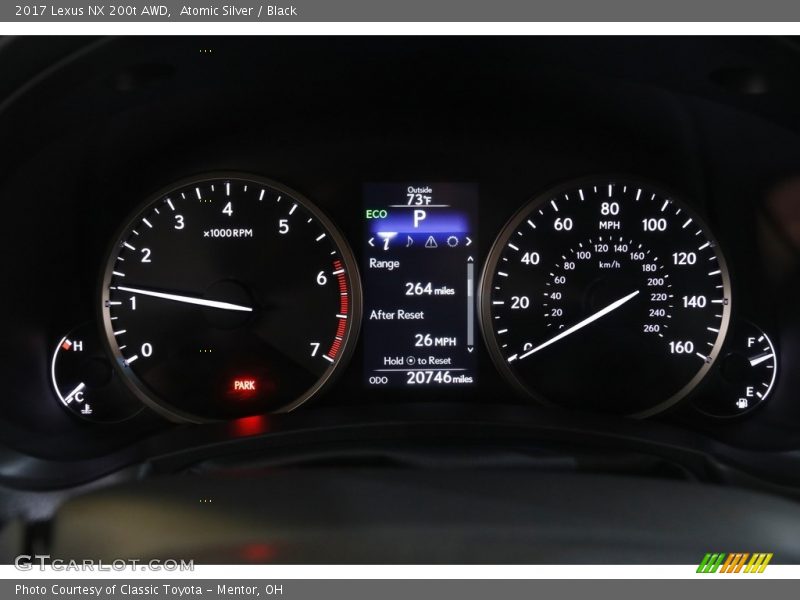 Atomic Silver / Black 2017 Lexus NX 200t AWD