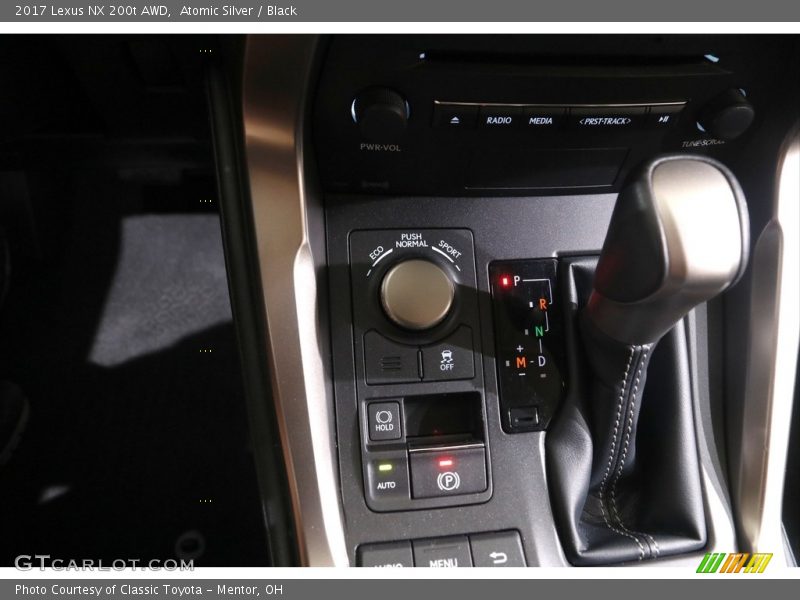 Atomic Silver / Black 2017 Lexus NX 200t AWD
