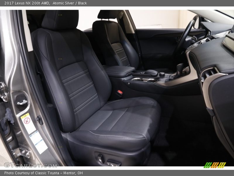 Atomic Silver / Black 2017 Lexus NX 200t AWD