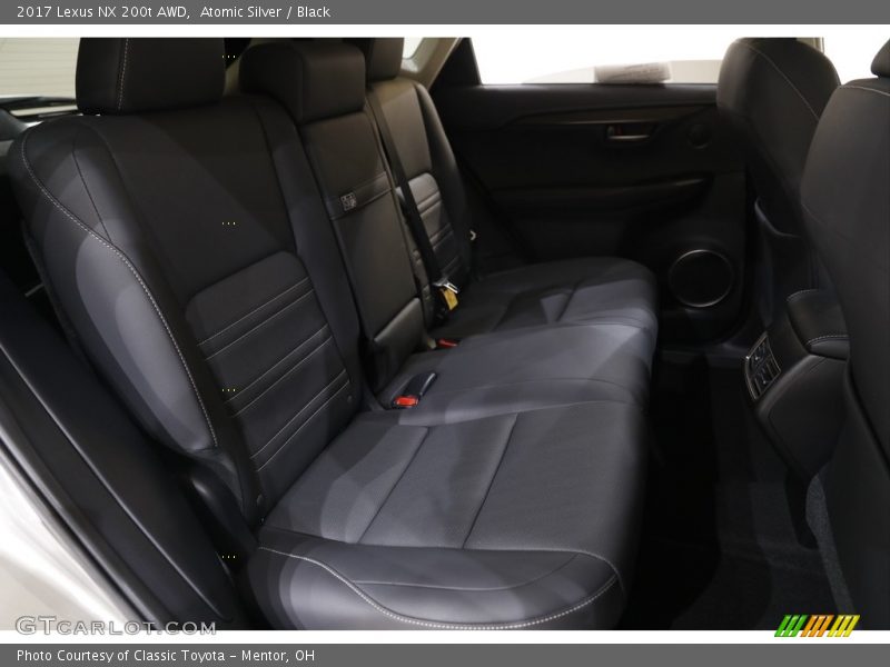 Atomic Silver / Black 2017 Lexus NX 200t AWD