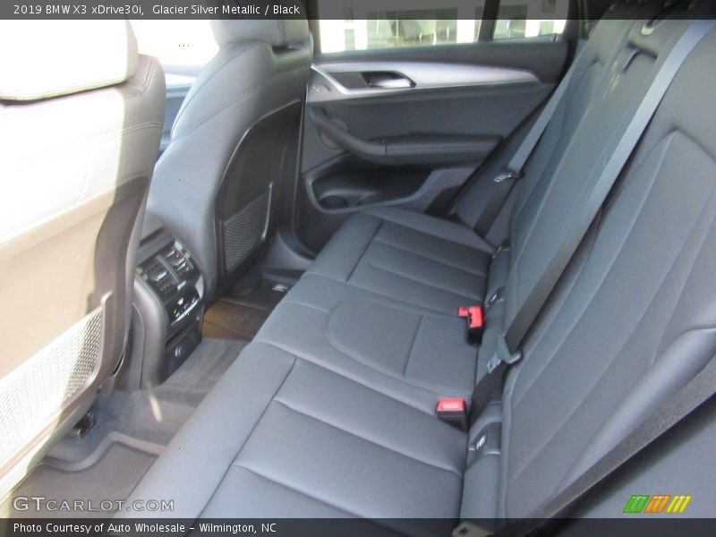 Glacier Silver Metallic / Black 2019 BMW X3 xDrive30i