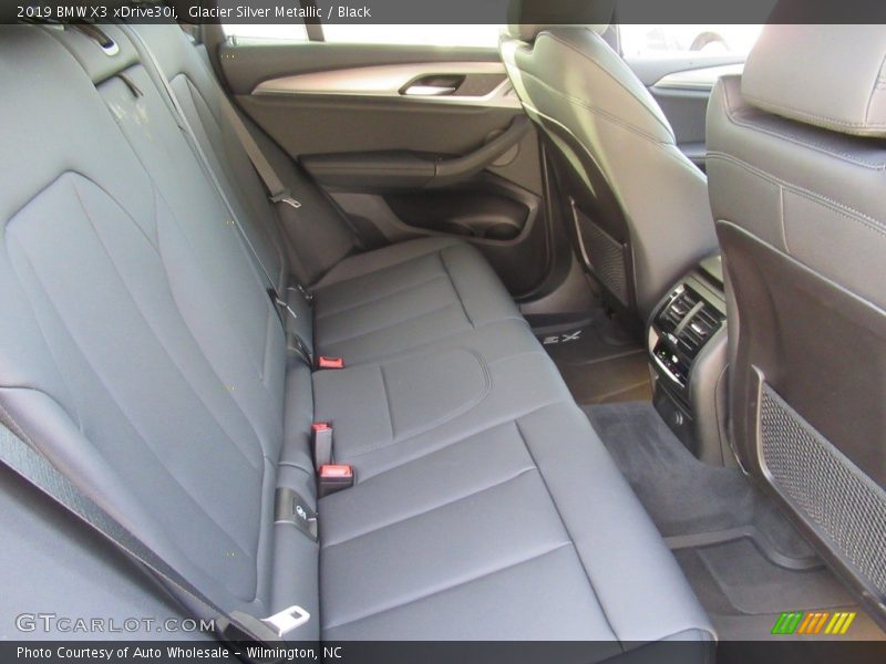 Glacier Silver Metallic / Black 2019 BMW X3 xDrive30i