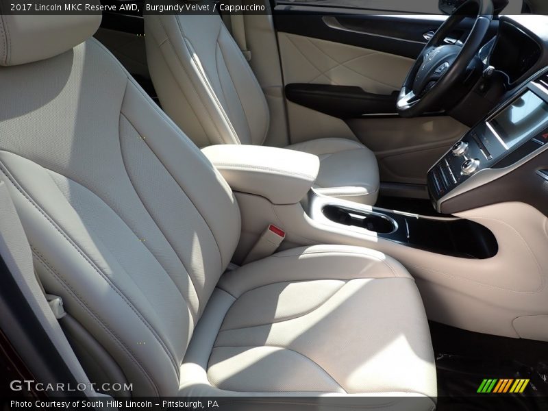 Burgundy Velvet / Cappuccino 2017 Lincoln MKC Reserve AWD