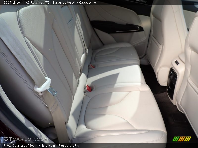 Burgundy Velvet / Cappuccino 2017 Lincoln MKC Reserve AWD