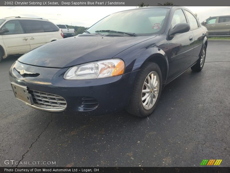Front 3/4 View of 2002 Sebring LX Sedan