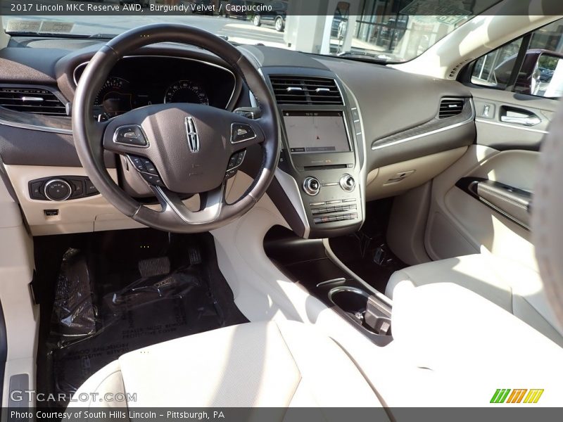 Burgundy Velvet / Cappuccino 2017 Lincoln MKC Reserve AWD