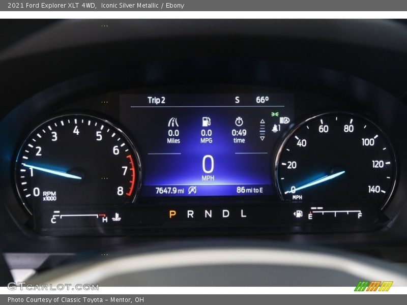  2021 Explorer XLT 4WD XLT 4WD Gauges