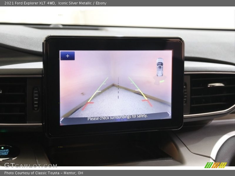 Iconic Silver Metallic / Ebony 2021 Ford Explorer XLT 4WD