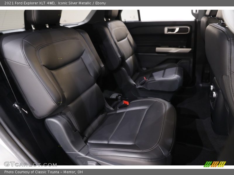Rear Seat of 2021 Explorer XLT 4WD