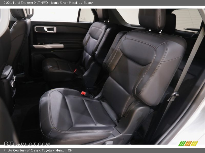 Rear Seat of 2021 Explorer XLT 4WD