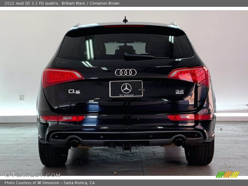 Brilliant Black / Cinnamon Brown 2012 Audi Q5 3.2 FSI quattro