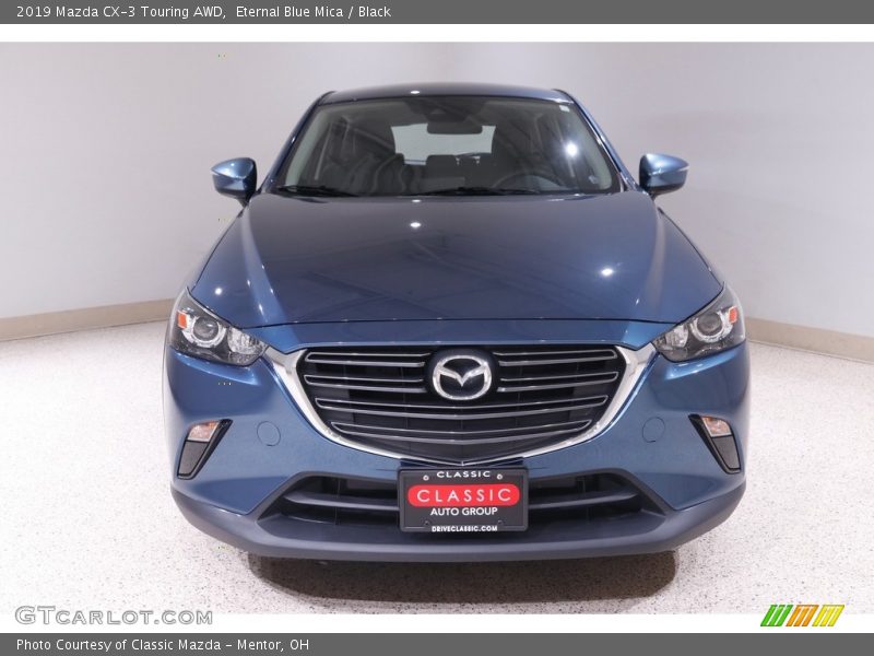 Eternal Blue Mica / Black 2019 Mazda CX-3 Touring AWD