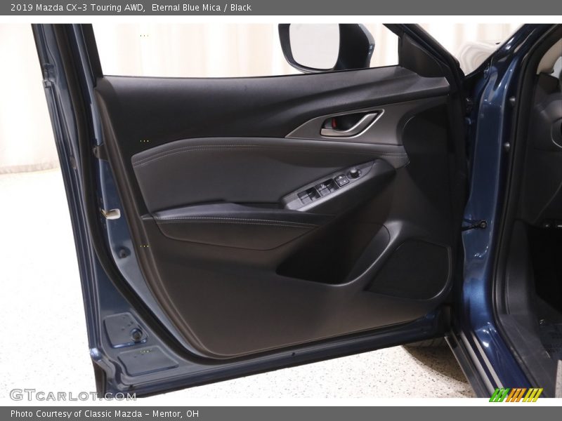 Eternal Blue Mica / Black 2019 Mazda CX-3 Touring AWD