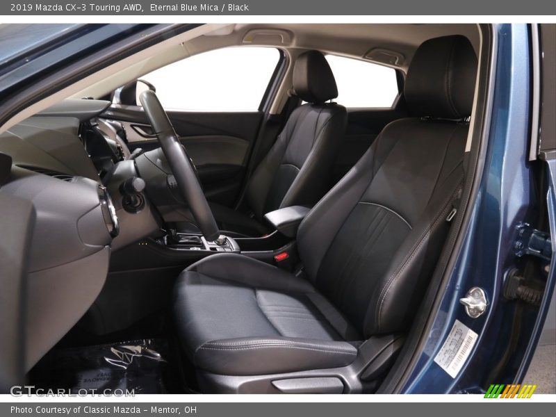 Eternal Blue Mica / Black 2019 Mazda CX-3 Touring AWD