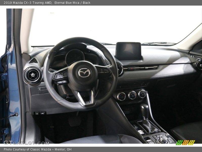 Eternal Blue Mica / Black 2019 Mazda CX-3 Touring AWD