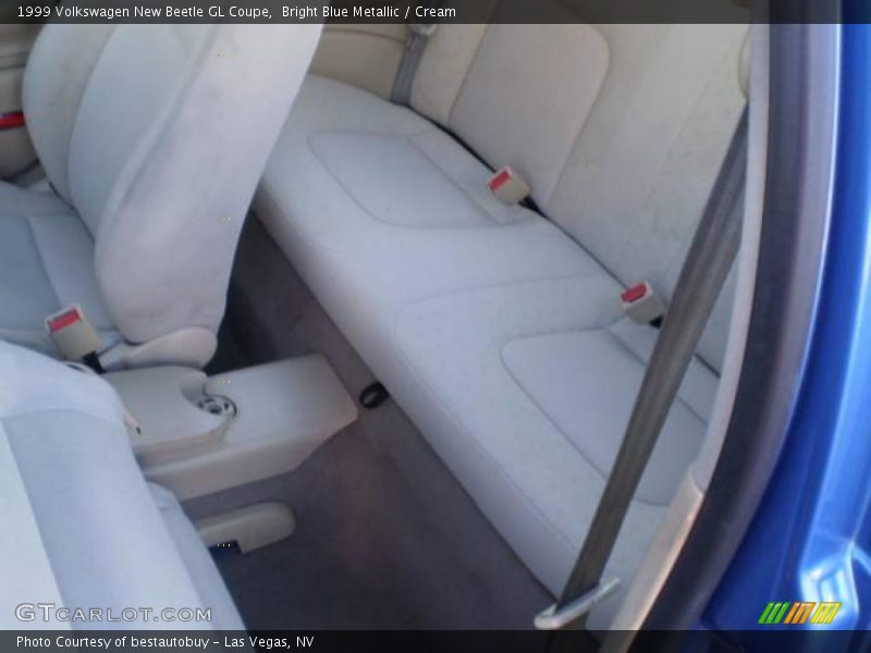Bright Blue Metallic / Cream 1999 Volkswagen New Beetle GL Coupe