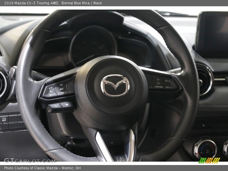 Eternal Blue Mica / Black 2019 Mazda CX-3 Touring AWD