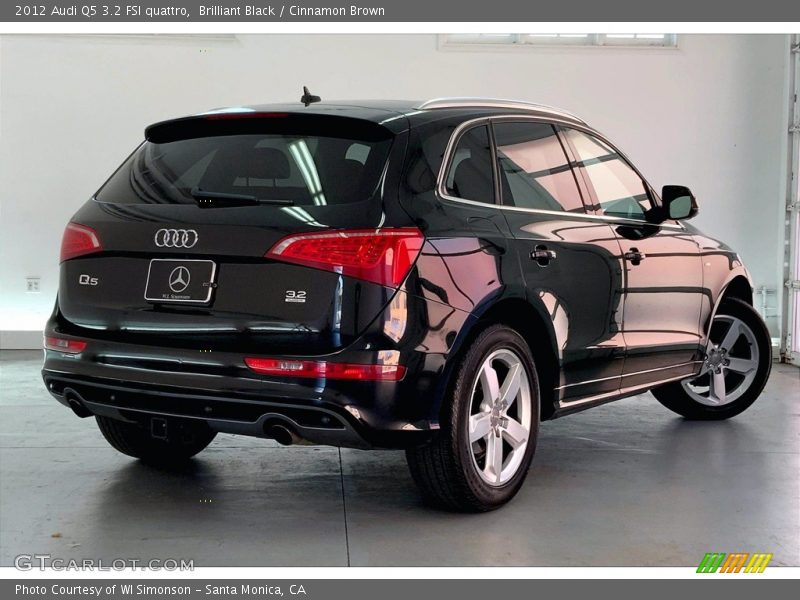 Brilliant Black / Cinnamon Brown 2012 Audi Q5 3.2 FSI quattro