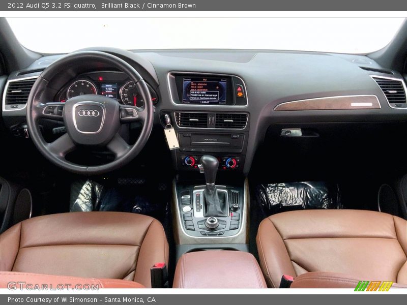 Brilliant Black / Cinnamon Brown 2012 Audi Q5 3.2 FSI quattro