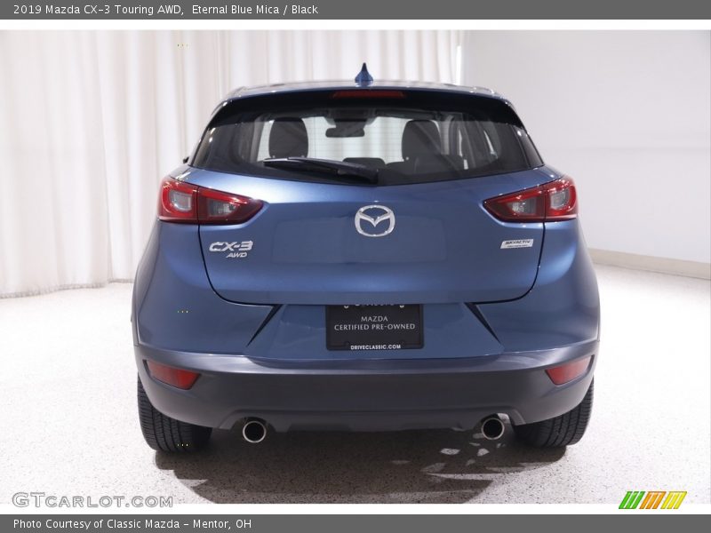 Eternal Blue Mica / Black 2019 Mazda CX-3 Touring AWD