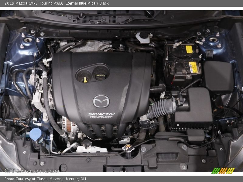 Eternal Blue Mica / Black 2019 Mazda CX-3 Touring AWD