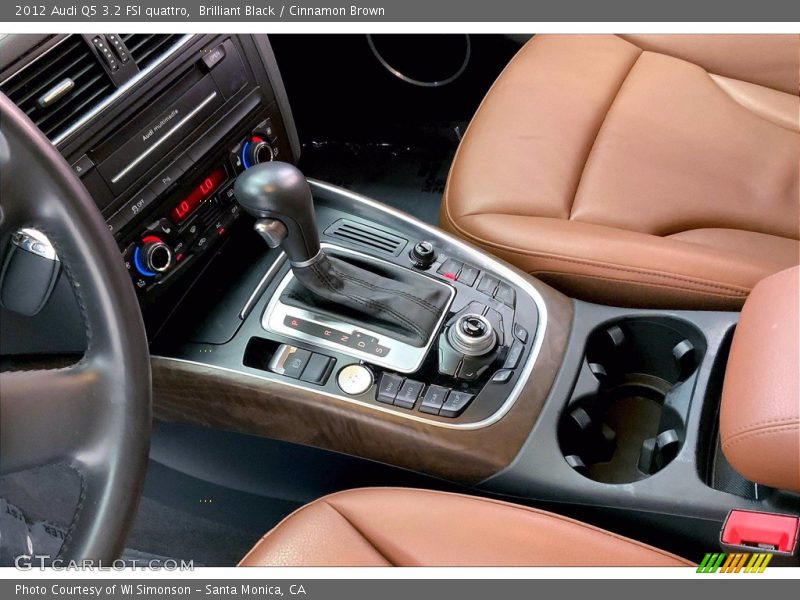 Brilliant Black / Cinnamon Brown 2012 Audi Q5 3.2 FSI quattro