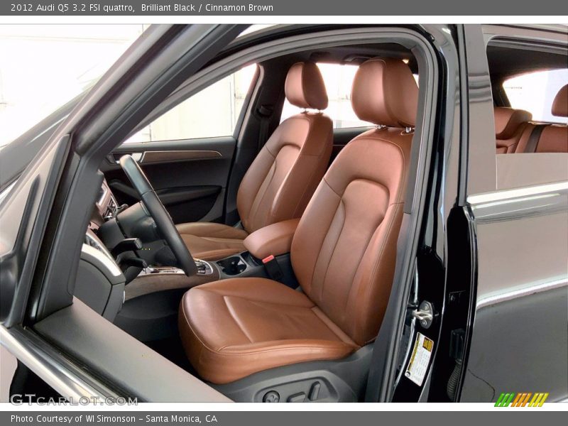 Brilliant Black / Cinnamon Brown 2012 Audi Q5 3.2 FSI quattro