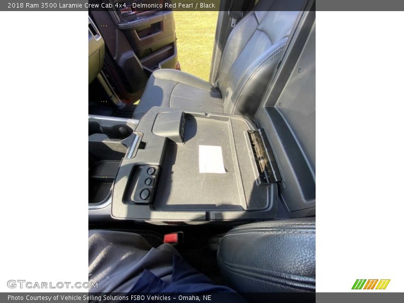 Delmonico Red Pearl / Black 2018 Ram 3500 Laramie Crew Cab 4x4