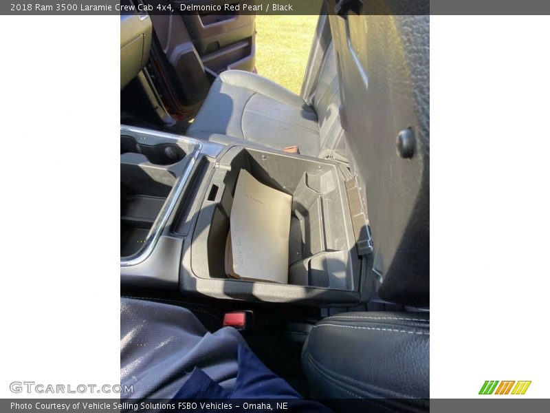 Delmonico Red Pearl / Black 2018 Ram 3500 Laramie Crew Cab 4x4