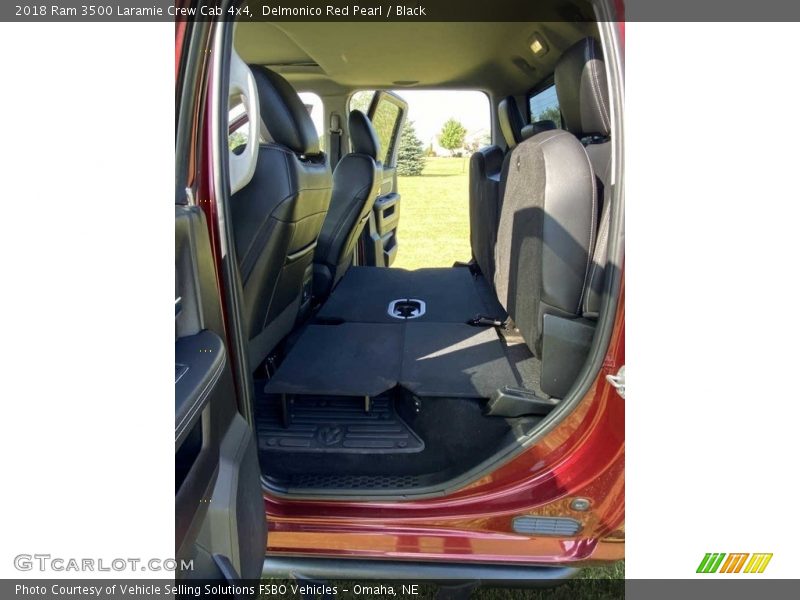 Delmonico Red Pearl / Black 2018 Ram 3500 Laramie Crew Cab 4x4