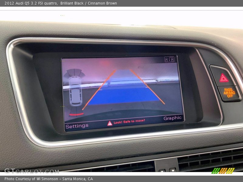 Brilliant Black / Cinnamon Brown 2012 Audi Q5 3.2 FSI quattro