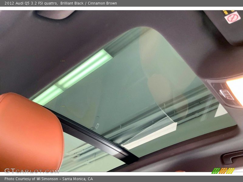 Brilliant Black / Cinnamon Brown 2012 Audi Q5 3.2 FSI quattro
