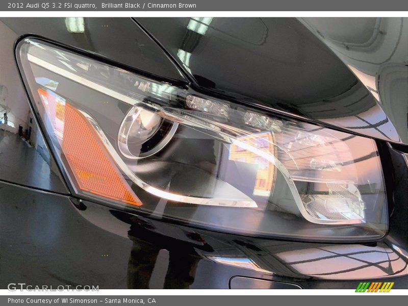 Brilliant Black / Cinnamon Brown 2012 Audi Q5 3.2 FSI quattro
