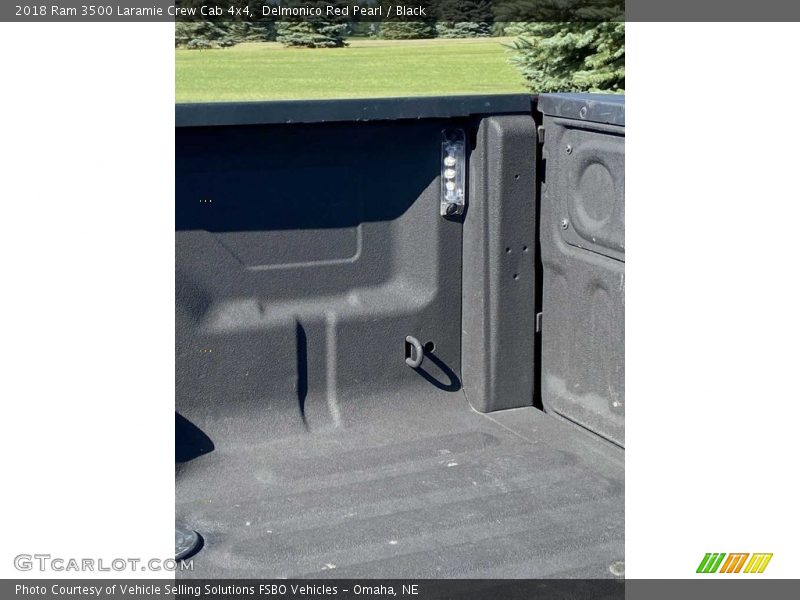 Delmonico Red Pearl / Black 2018 Ram 3500 Laramie Crew Cab 4x4